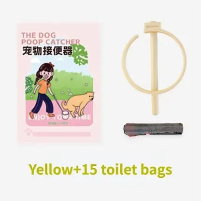 Pet Garbage Bag Dog Poop Bags Dog Poop Bag Dispenser Dog Cleaning Supplies Dog Products for Dogs Toilet Puppy