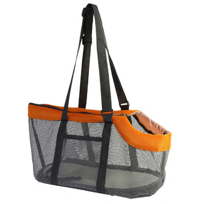 Pet Carrier Bags Mesh Foldable Pet Carrier Handbag Purse for Small Dogs Miniature Schnauzer Miniature Dogs