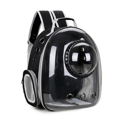 Cat Pet Carrier Backpack Transparent Capsule Bubble Pet Backpack Small Animal Puppy Kitty Bird Breathable Pet Carrier for Travel