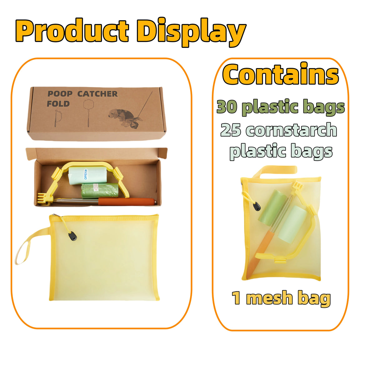 Pet Garbage Bag Dog Poop Bags Dog Poop Bag Dispenser Dog Cleaning Supplies Dog Products for Dogs Toilet Puppy