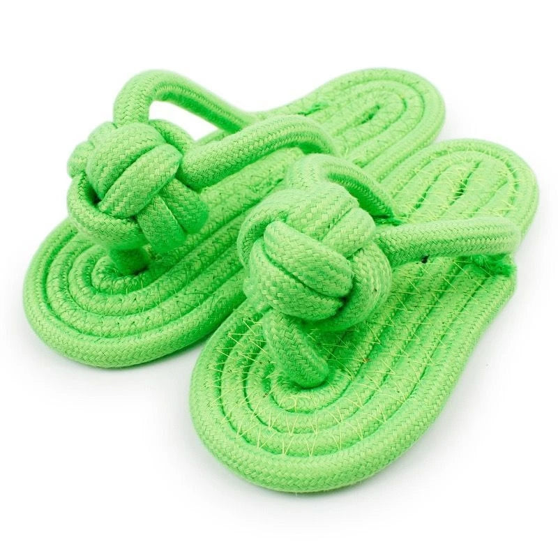 Funny Dog Chew Toy Cotton Slipper Rope Toy for Small Large Dog Pet Teeth Training Molar Toys Interactive Dog Toy Dog Accessories